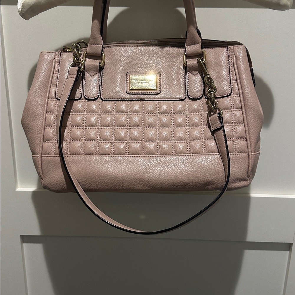 Pink Quilted Handbag genuine leather with gorgeous inner lining